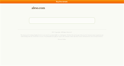 Desktop Screenshot of aleso.com
